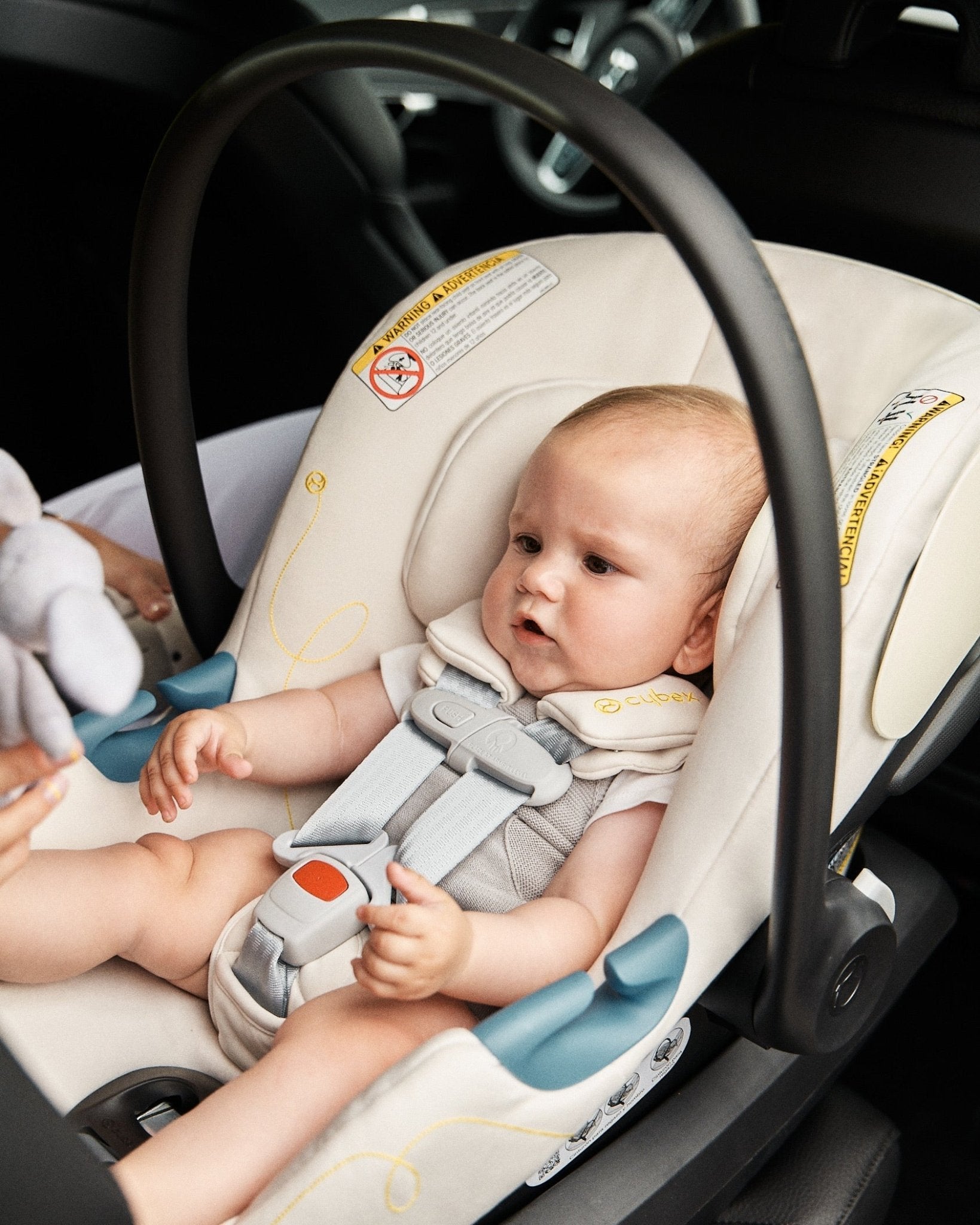 Aton G Sensorsafe Infant Car Seat - Lava Grey - TINY WHISPERS