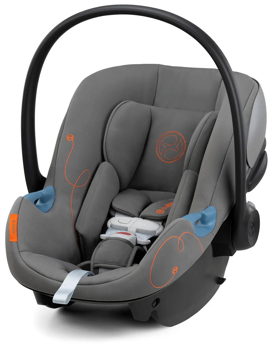 Aton G Sensorsafe Infant Car Seat - Lava Grey - TINY WHISPERS