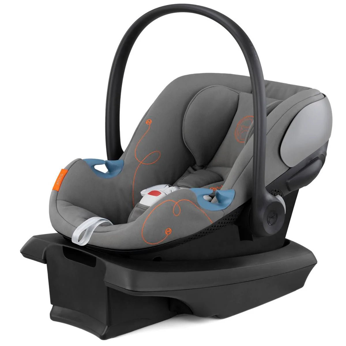 Aton G Sensorsafe Infant Car Seat - Lava Grey - TINY WHISPERS