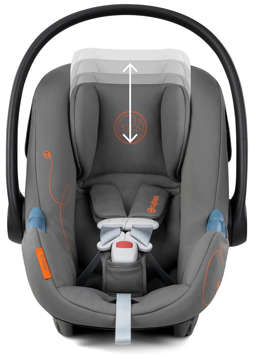 Aton G Sensorsafe Infant Car Seat - Lava Grey - TINY WHISPERS