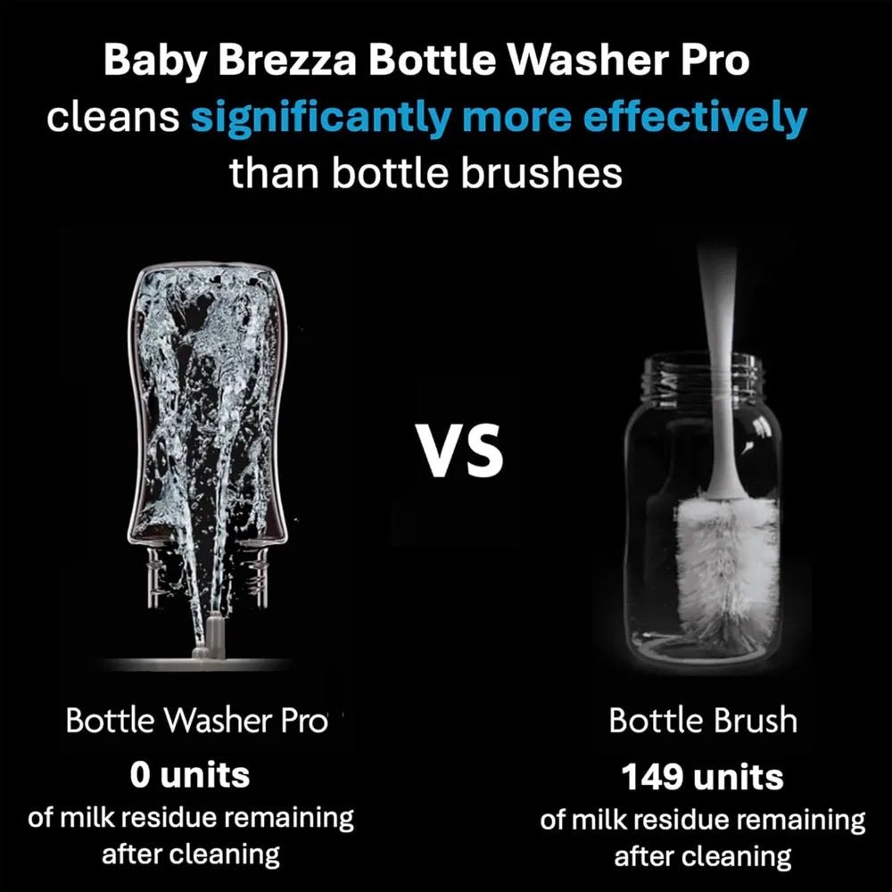 Baby Brezza Bottle Washer Pro – 20 - Jet All - in - One Washer, Sterilizer & Dryer - TINY WHISPERS