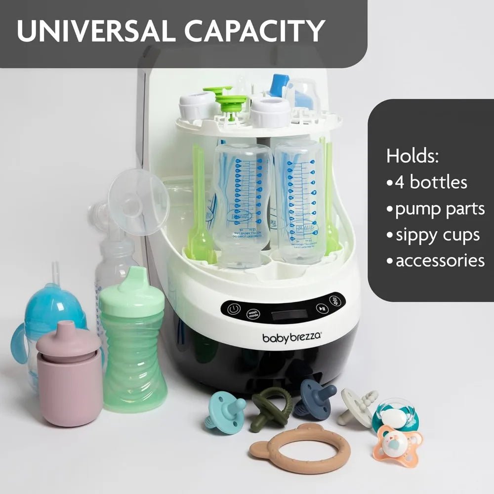 Baby Brezza Bottle Washer Pro – 20 - Jet All - in - One Washer, Sterilizer & Dryer - TINY WHISPERS