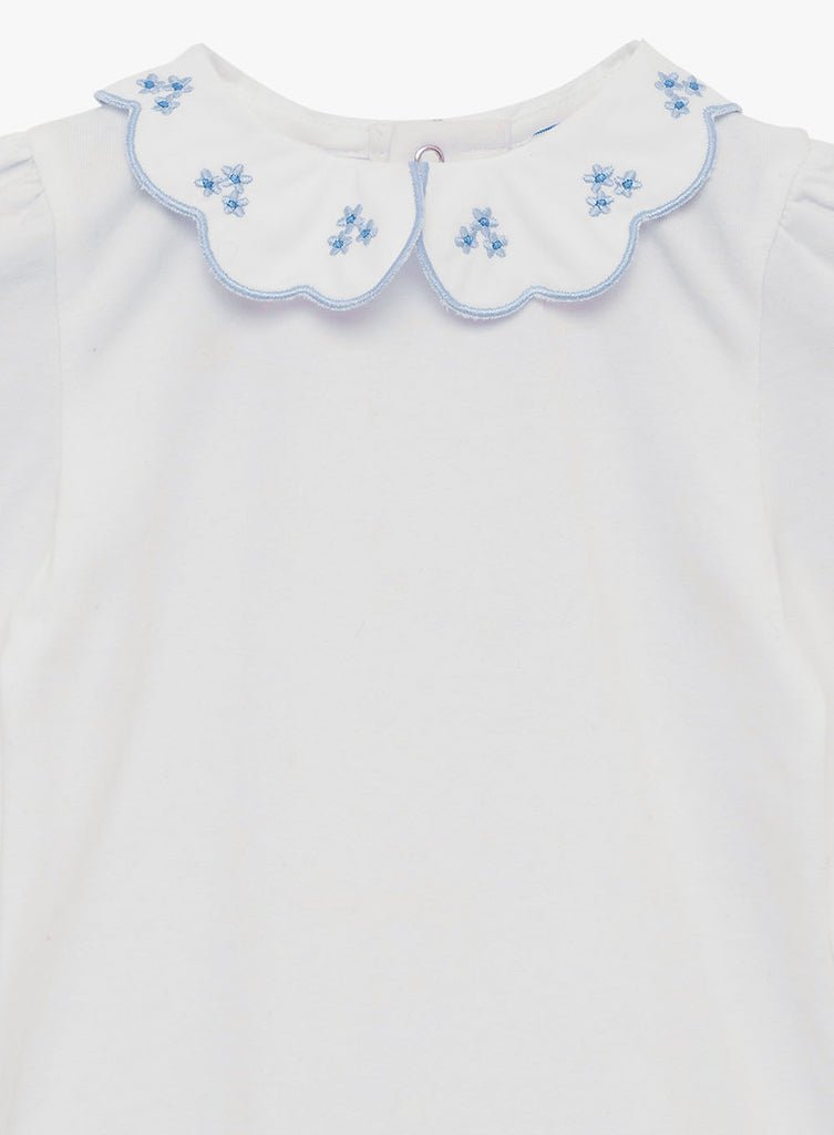 Baby Long Sleeved Petal Floral Bodysuit - TINY WHISPERS