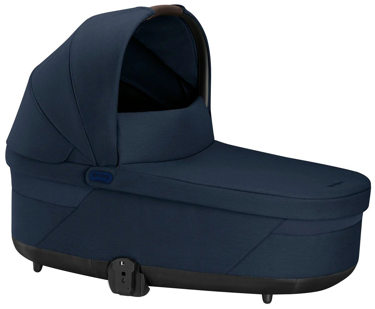 Balios S Lux 2 Stroller + Cot S Lux 2 Bundle - Silver Frame / Ocean Blue - TINY WHISPERS