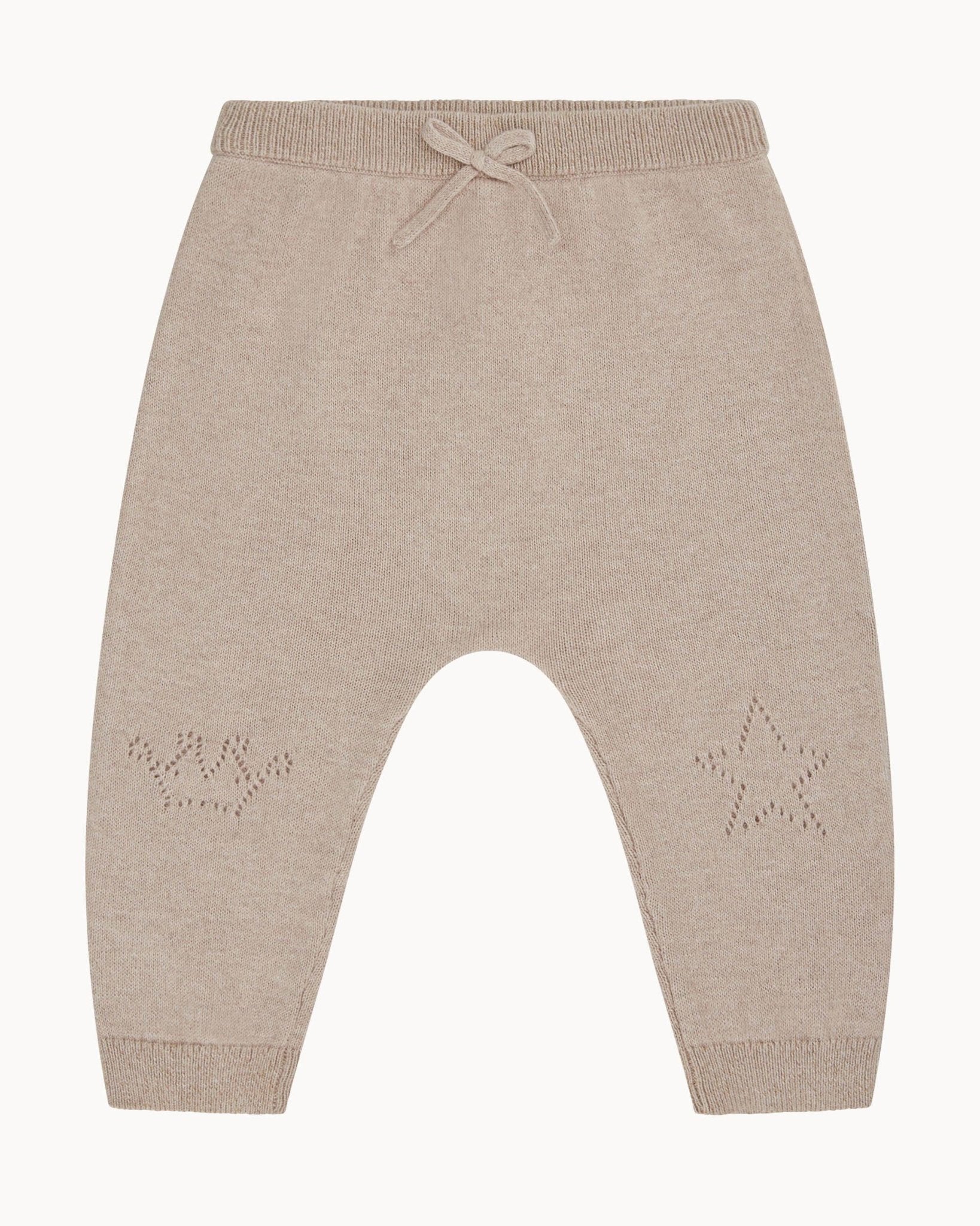 Cashmere Pointelle Crown Crawler Set - TINY WHISPERS