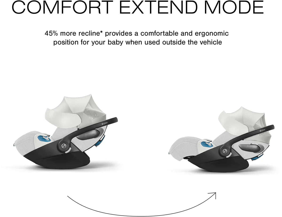 Cloud T Sensorsafe Infant Car Seat - Platinum White - TINY WHISPERS