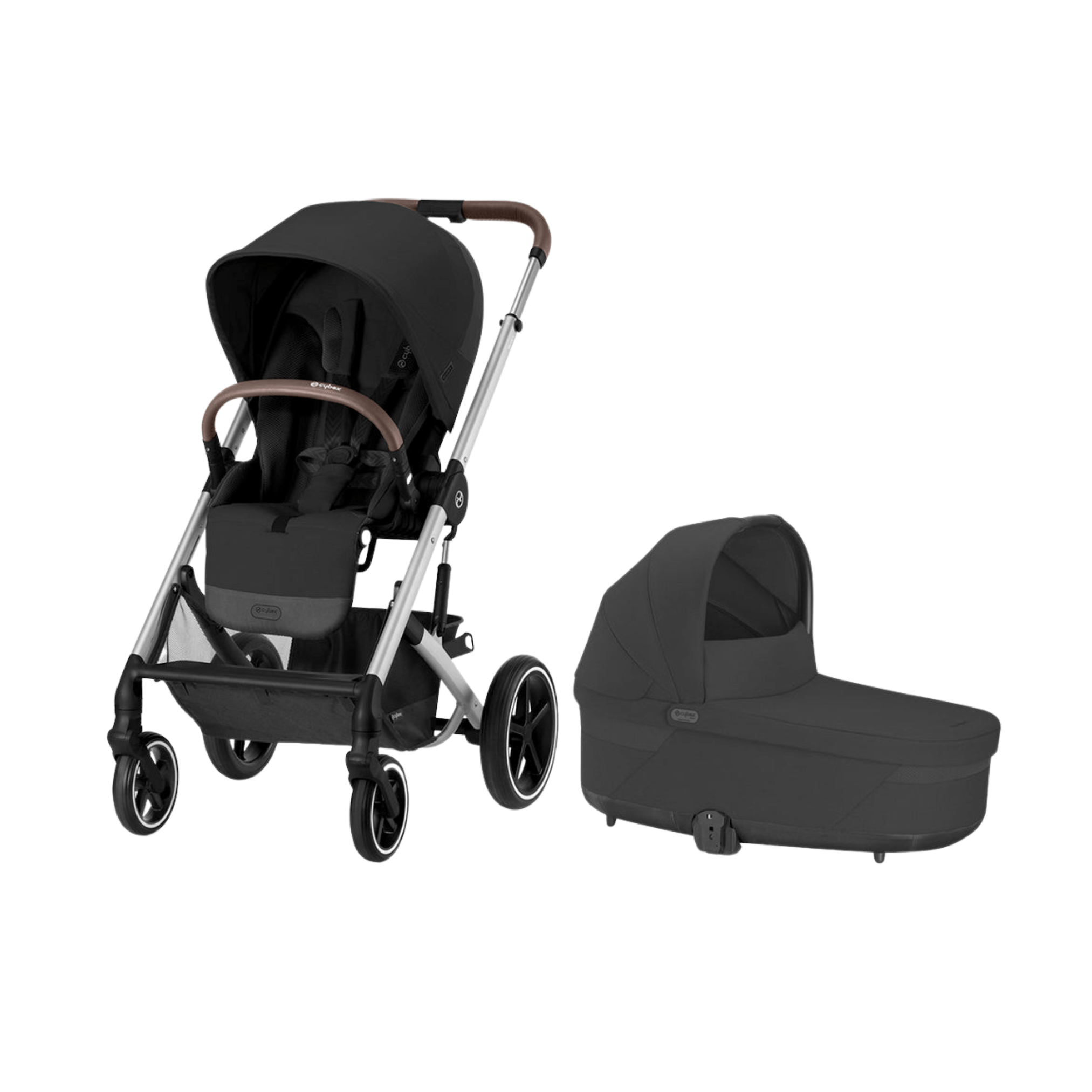Cybex Balios S Lux 2 Stroller + Cot S Lux 2 Bundle - TINY WHISPERS