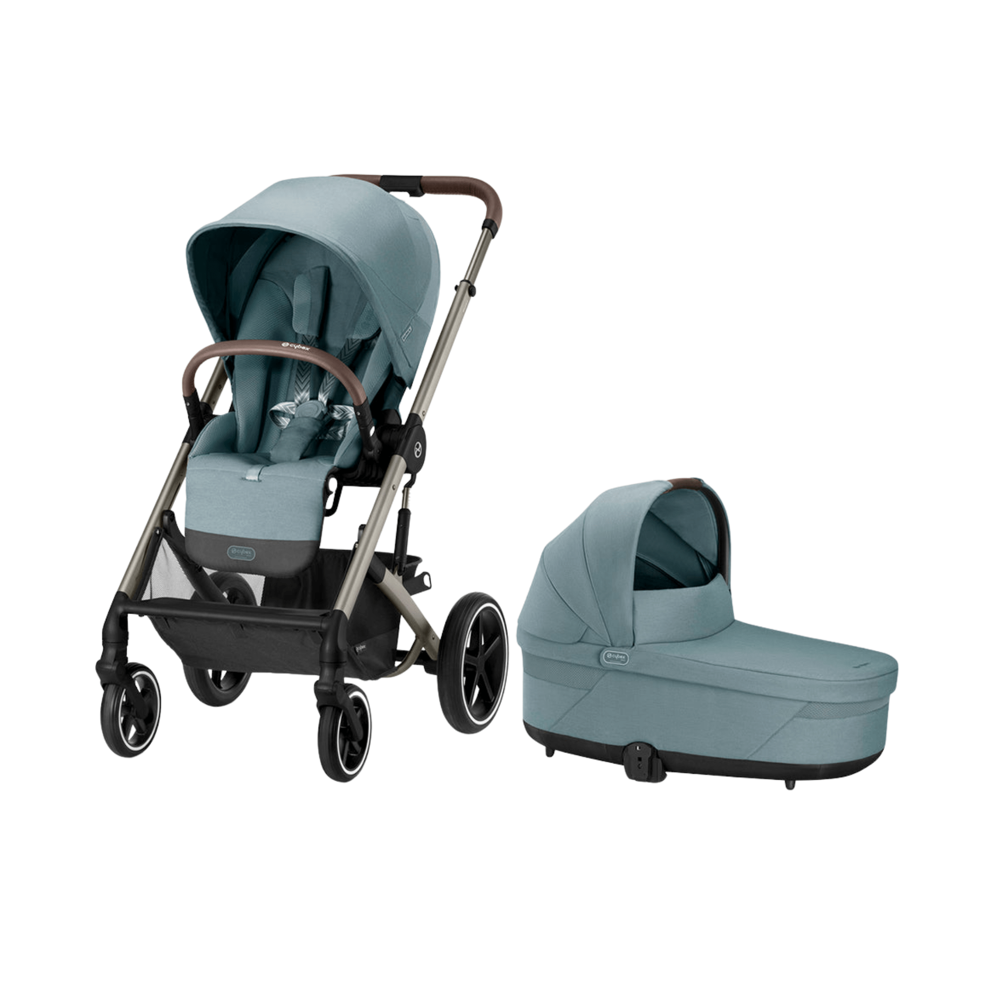 Cybex Balios S Lux 2 Stroller + Cot S Lux 2 Bundle - TINY WHISPERS