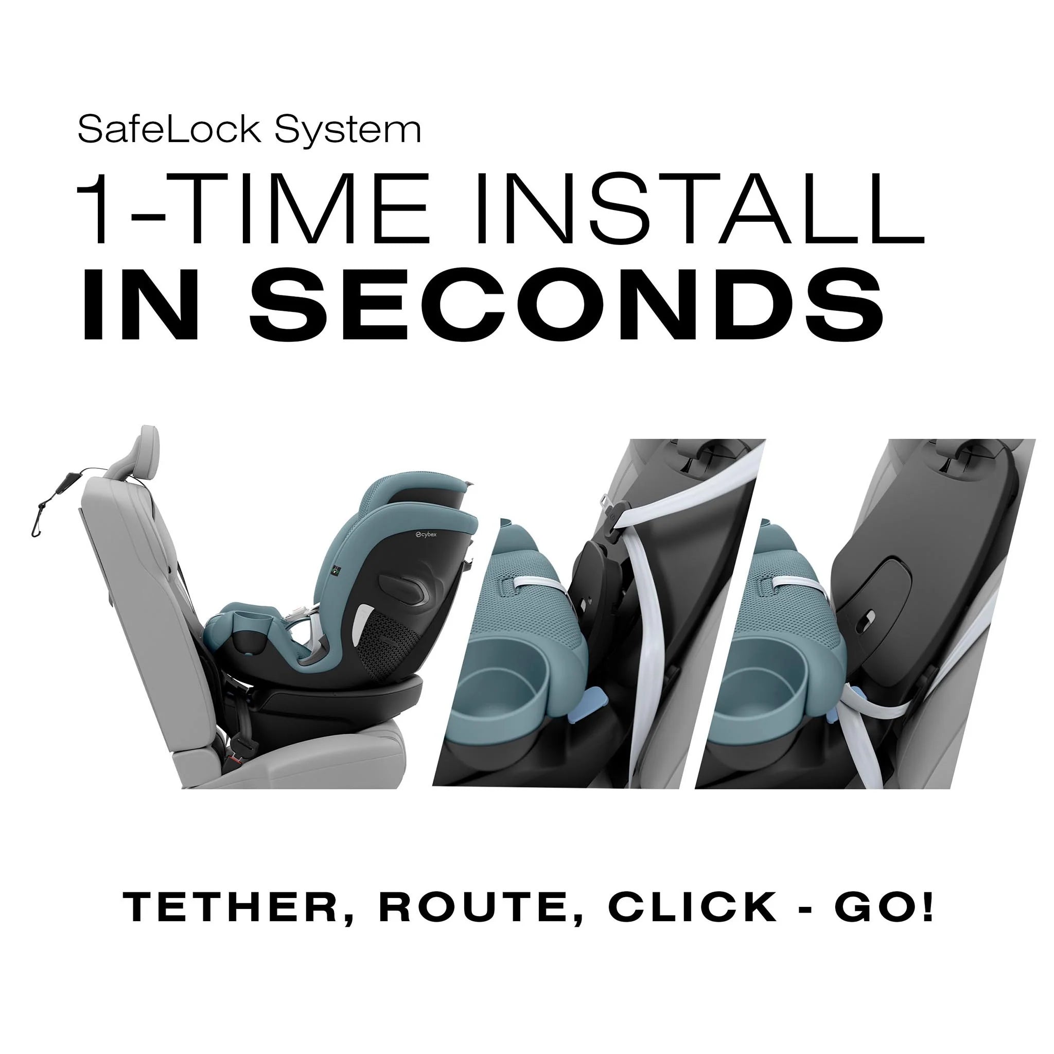 Cybex Callisto G 360 Rotating All - In - One Convertible Car Seat - TINY WHISPERS