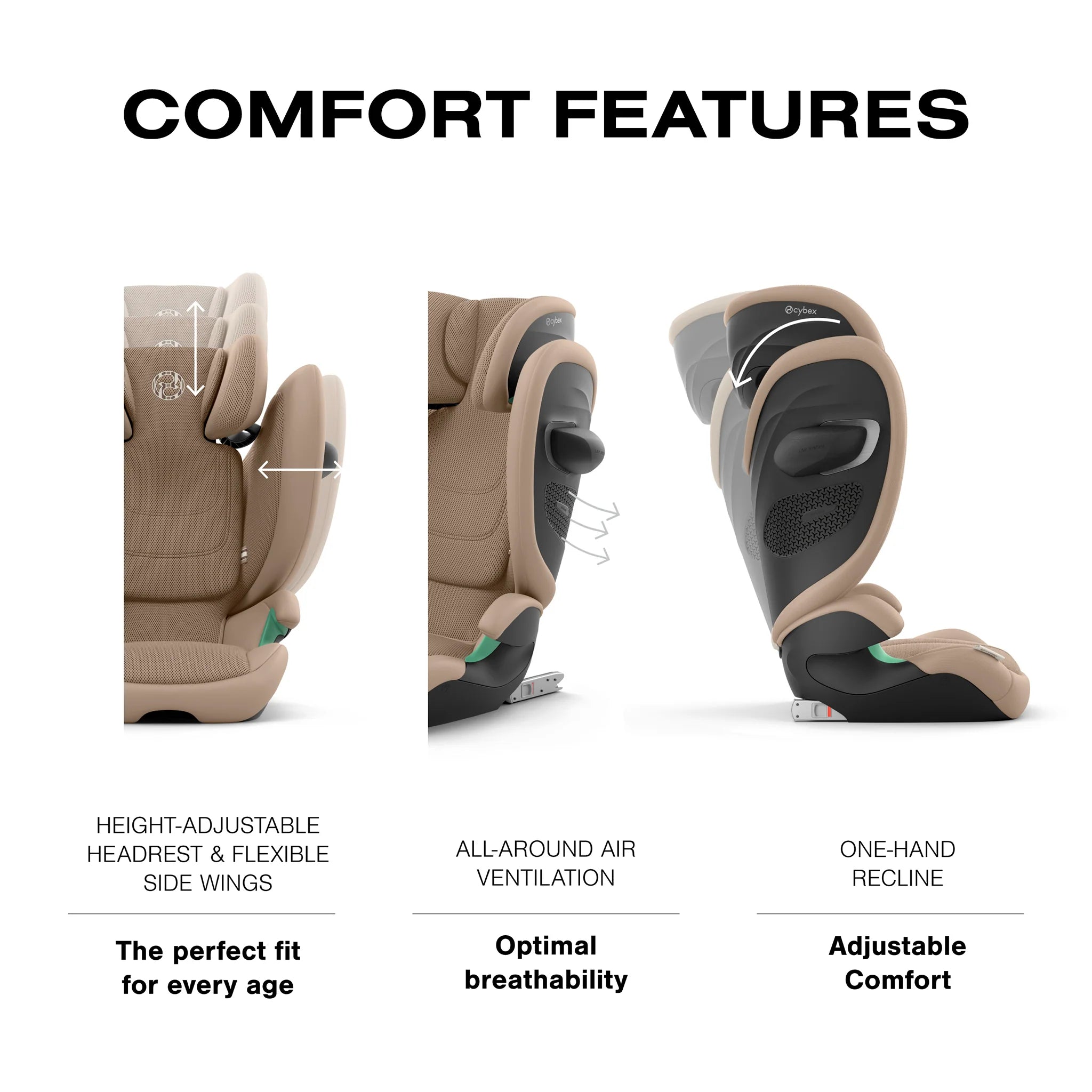 Cybex Solution G2 Folding Travel High - Back Booster - TINY WHISPERS