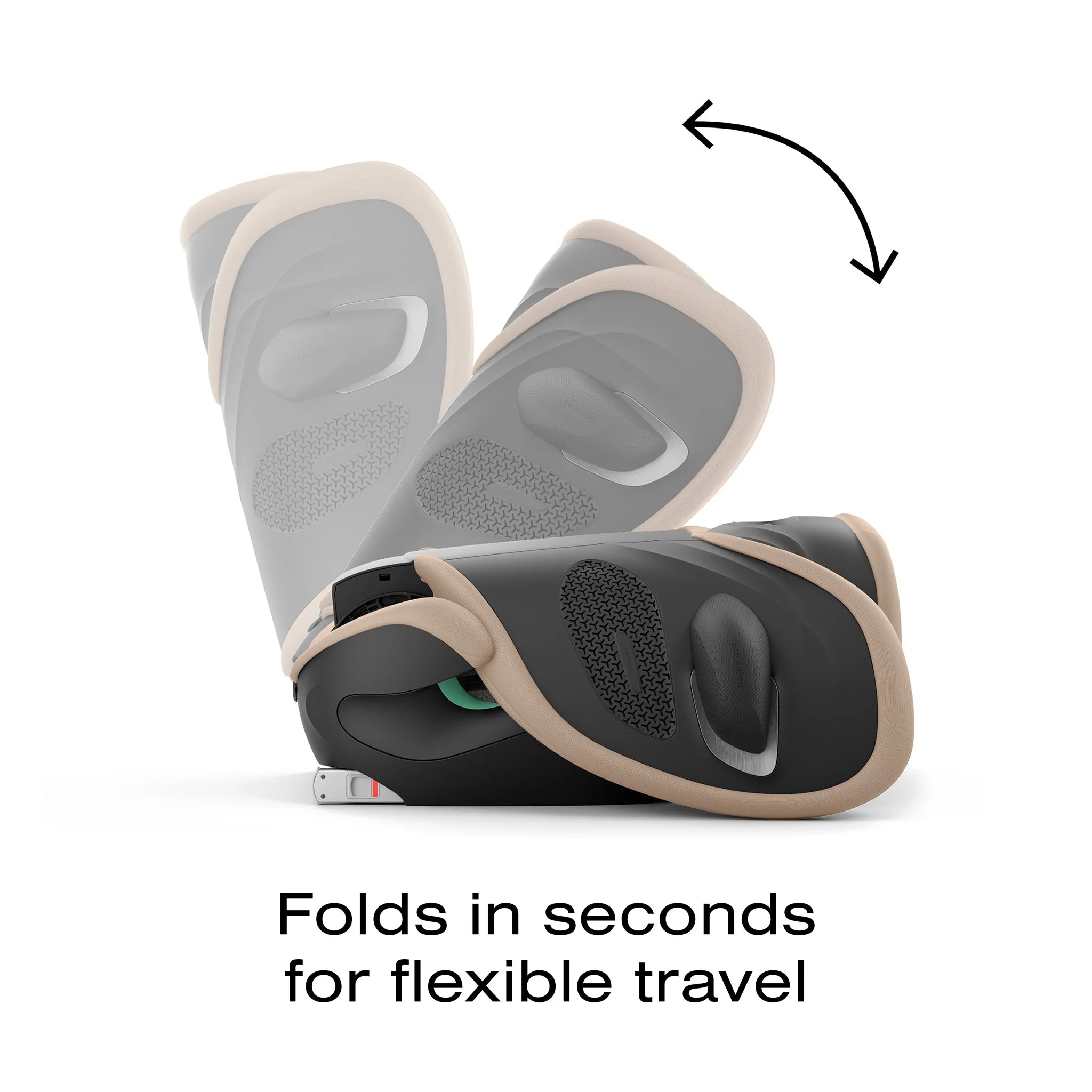Cybex Solution G2 Folding Travel High - Back Booster - TINY WHISPERS