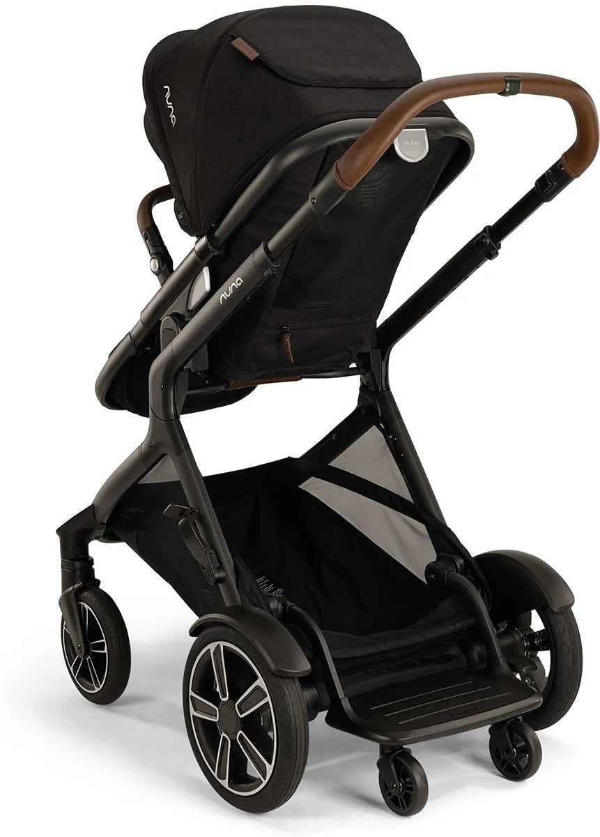 DEMI Next Stroller with Rider Board - Caviar - TINY WHISPERS