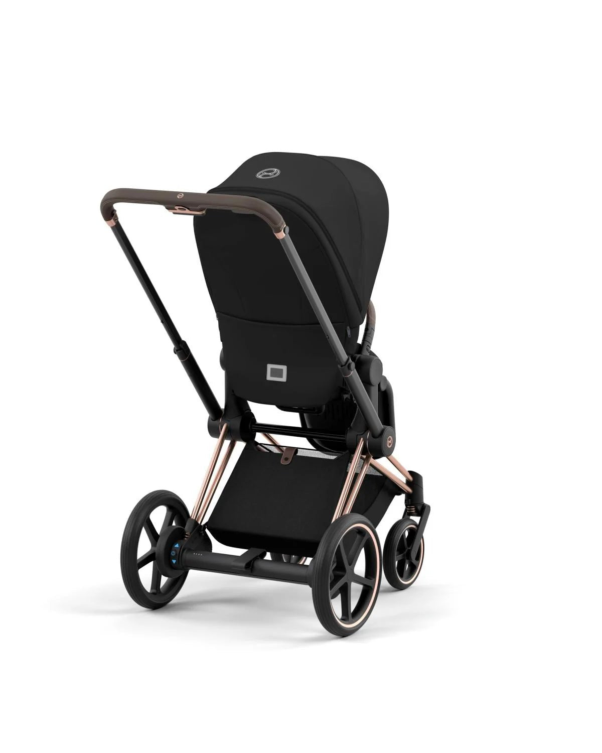 Epriam 2 Electronic Assist Stroller (One Box) - Rose Gold / Sepia Black - TINY WHISPERS
