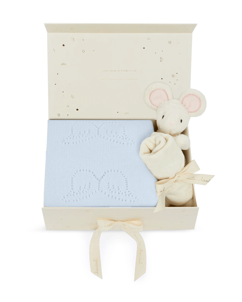 First Keepsakes: Cashmere Blanket & Buddy Gift Set - TINY WHISPERS