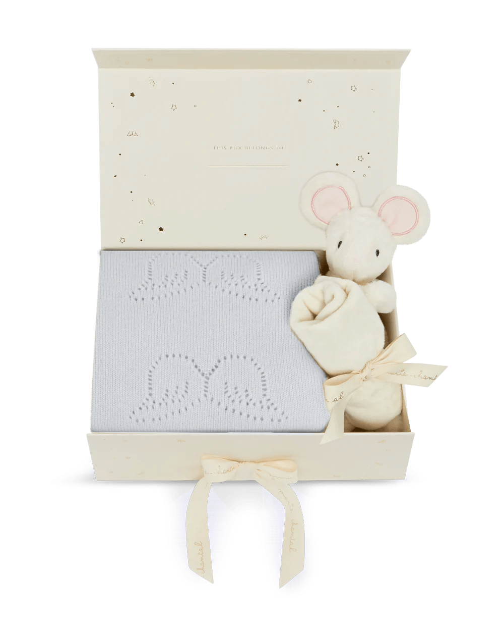 First Keepsakes: Cashmere Blanket & Buddy Gift Set - TINY WHISPERS