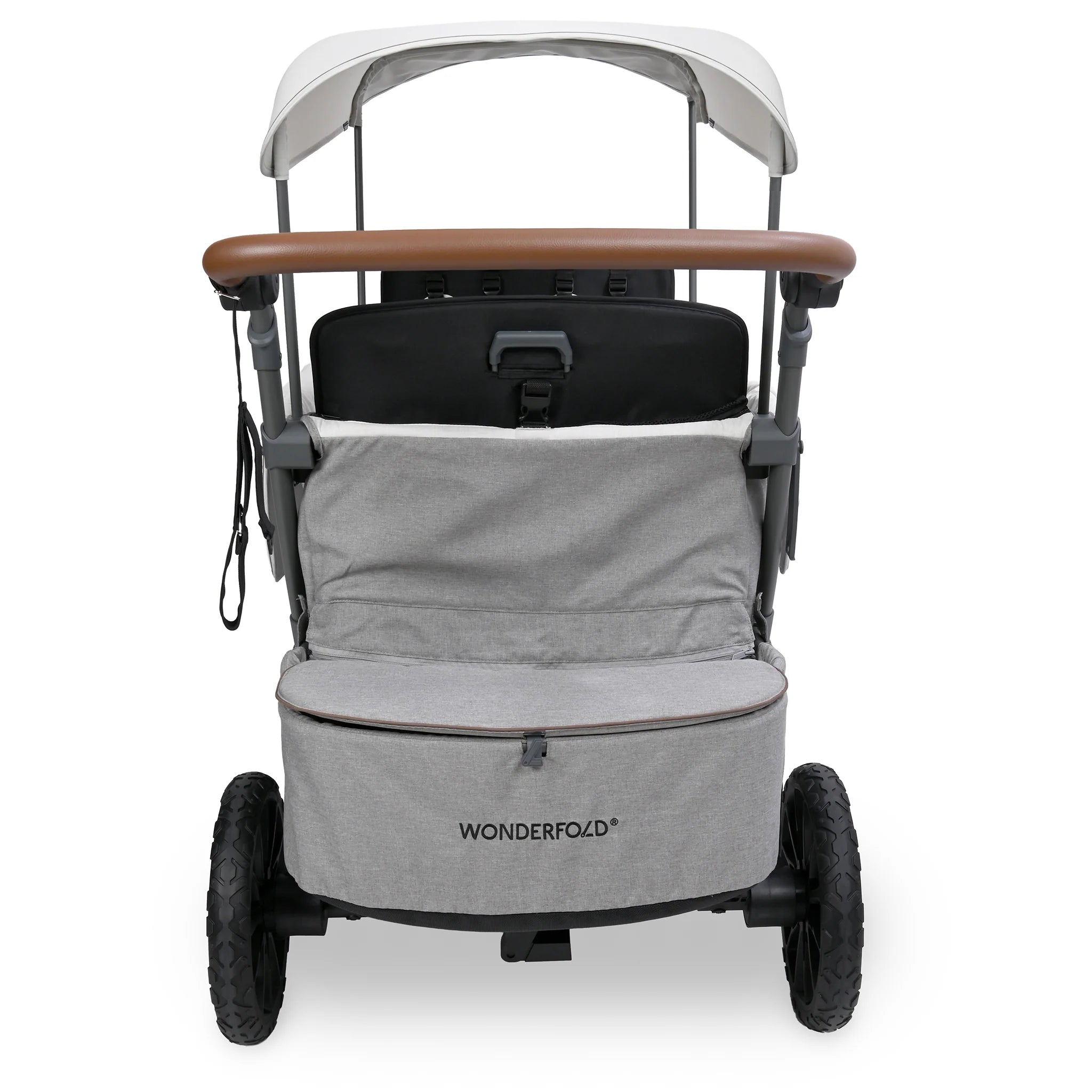 L4 Quad (4 Seater) Stroller Wagon - Gray - TINY WHISPERS