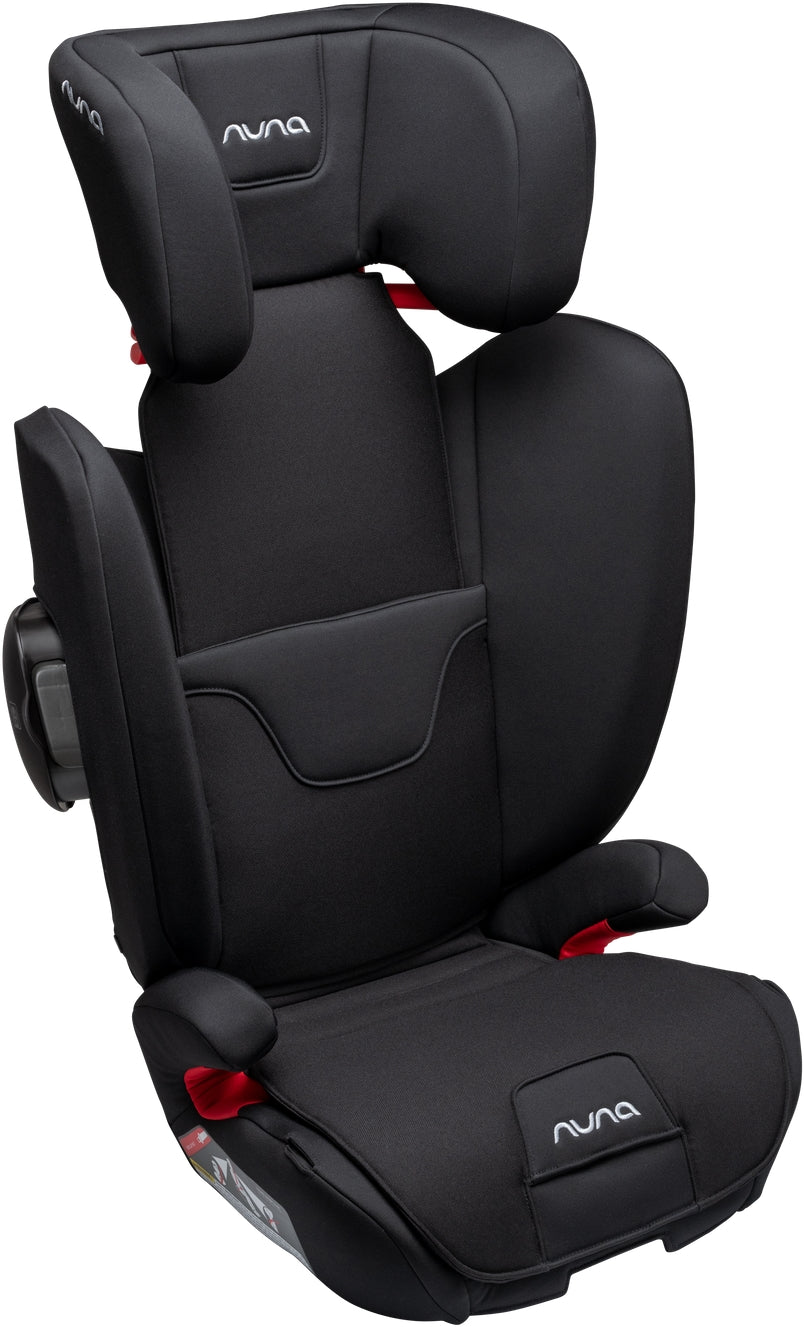 Nuna AACE Flame - Retardant Free Back Belt Positioning Booster Car Seat - TINY WHISPERS