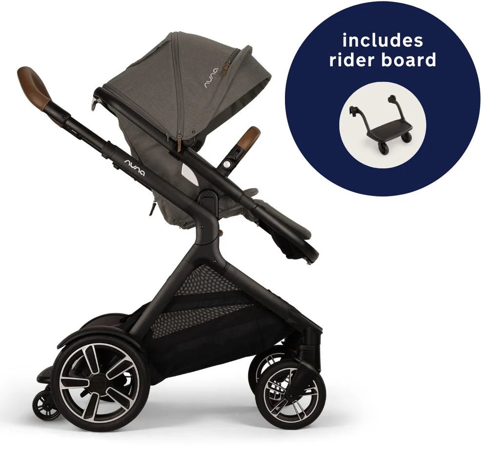 Nuna DEMI Next Stroller with Rider Board - TINY WHISPERS