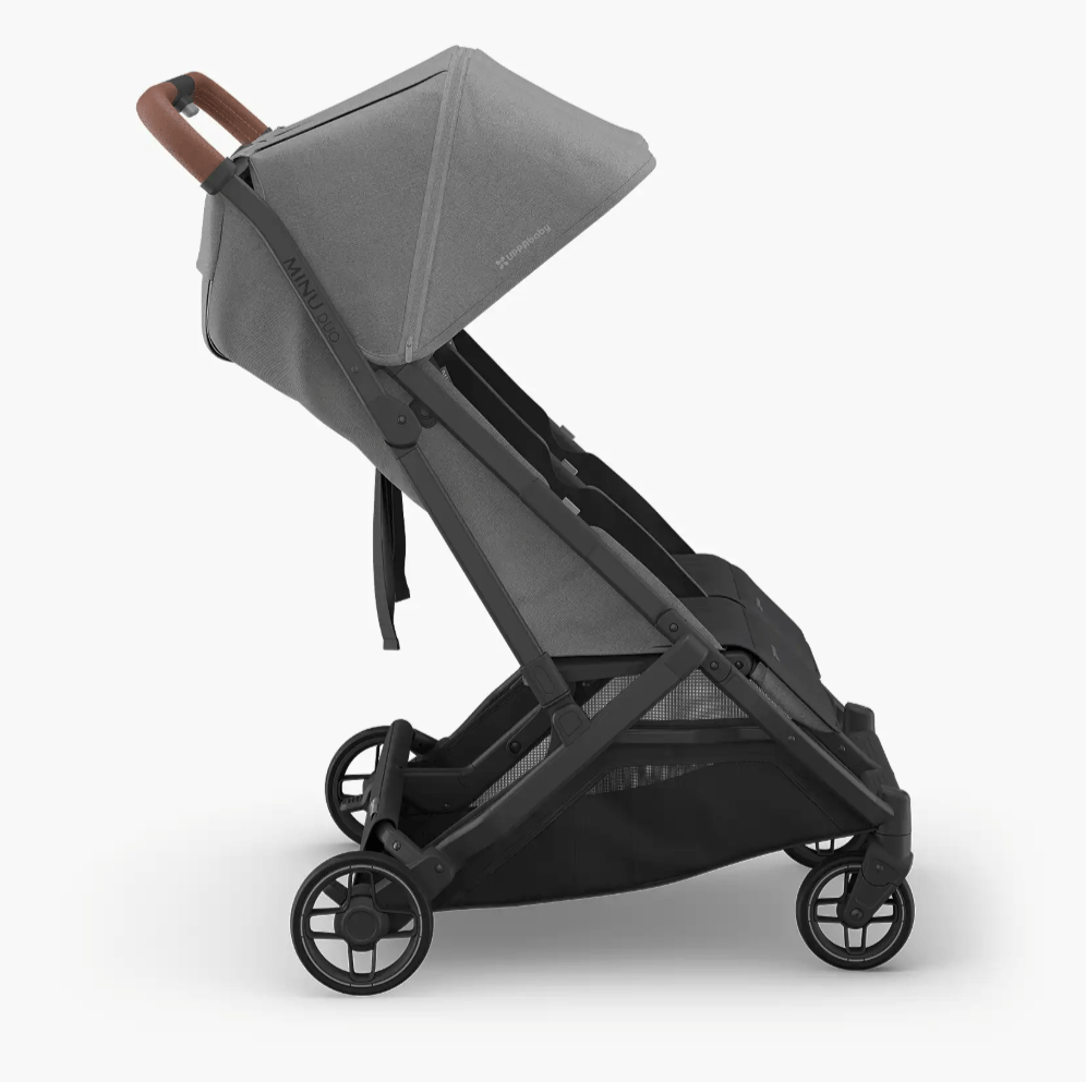UPPABABY Minu Duo Lightweight Double Stroller – Compact & Travel - Friendly for Twins (0–4 Yrs) - TINY WHISPERS