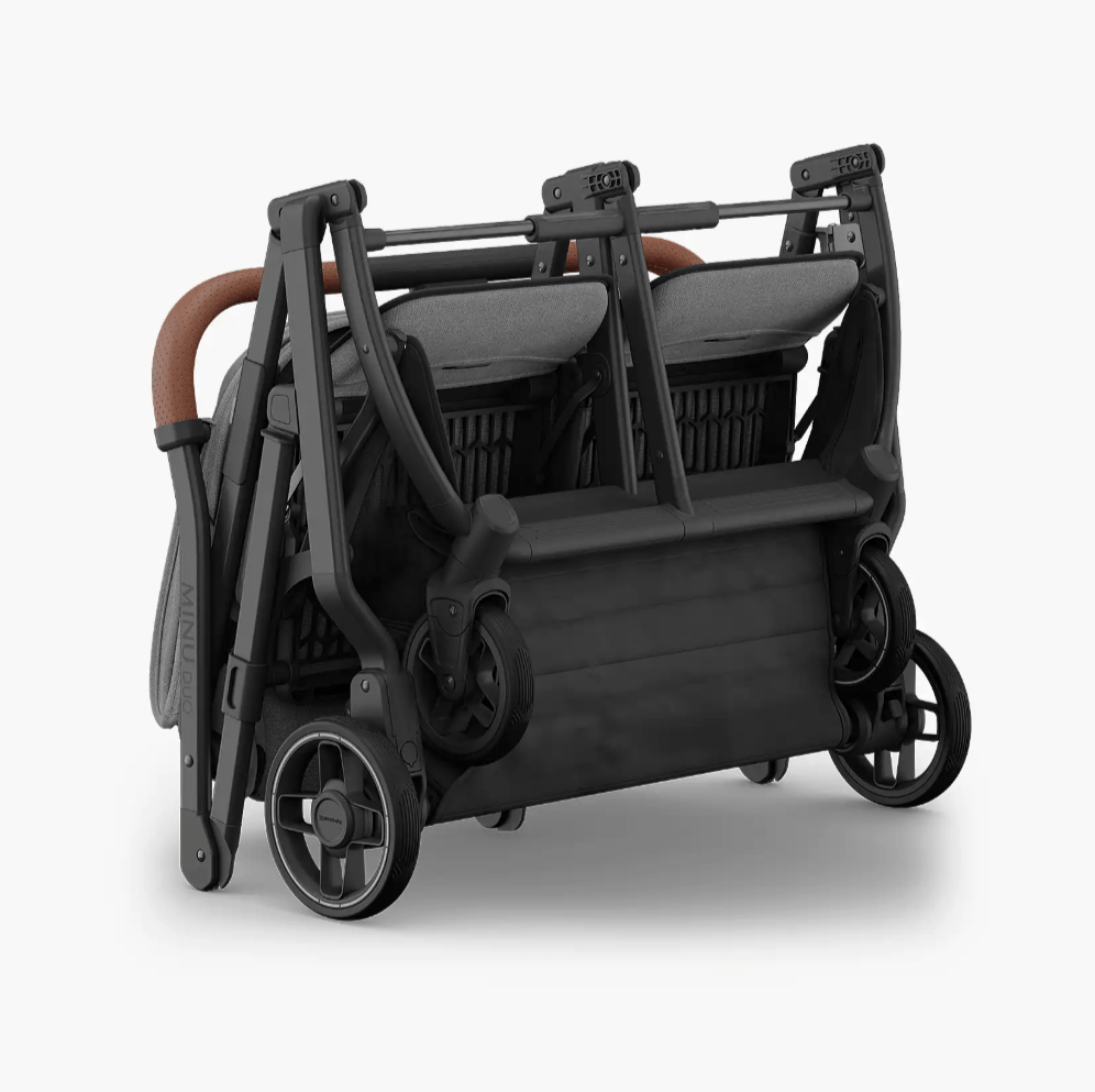 UPPABABY Minu Duo Lightweight Double Stroller – Compact & Travel - Friendly for Twins (0–4 Yrs) - TINY WHISPERS