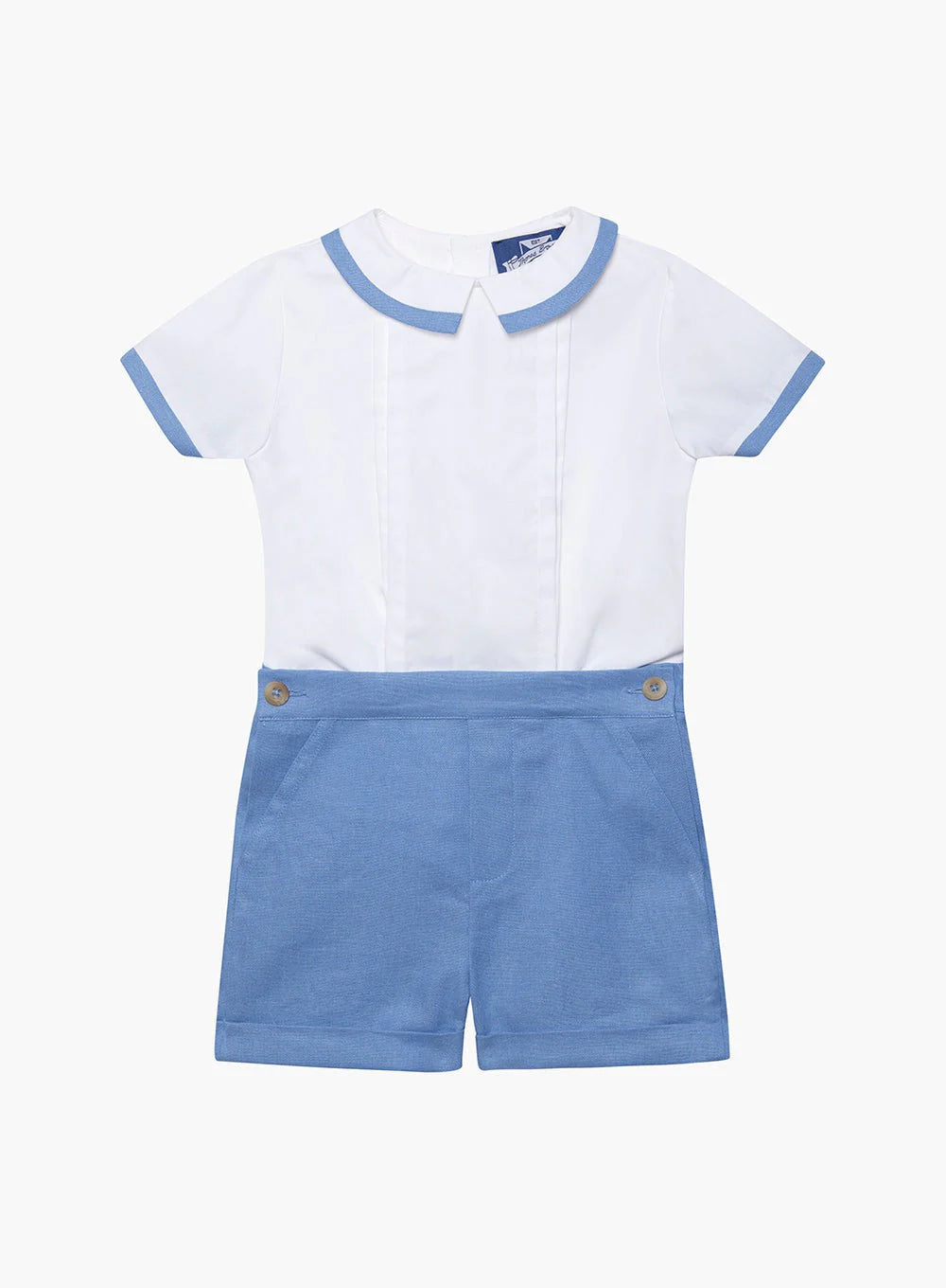 The Rupert Set in French/Blue White