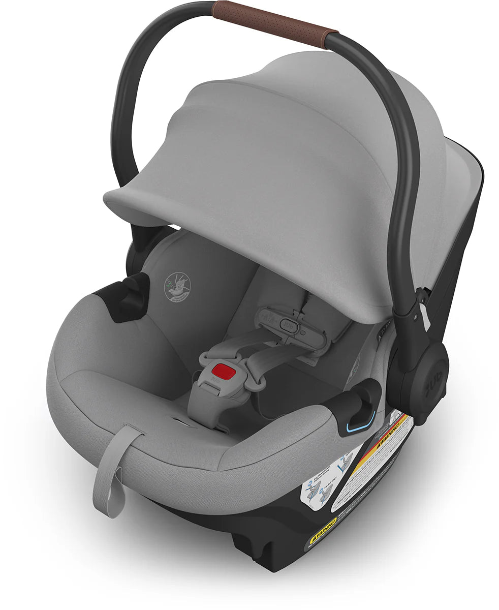 Aria Lightweight Infant Car Seat - Anthony (Light Grey) - TINY WHISPERS