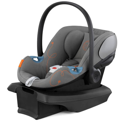 Aton G Sensorsafe Infant Car Seat - Lava Grey - TINY WHISPERS