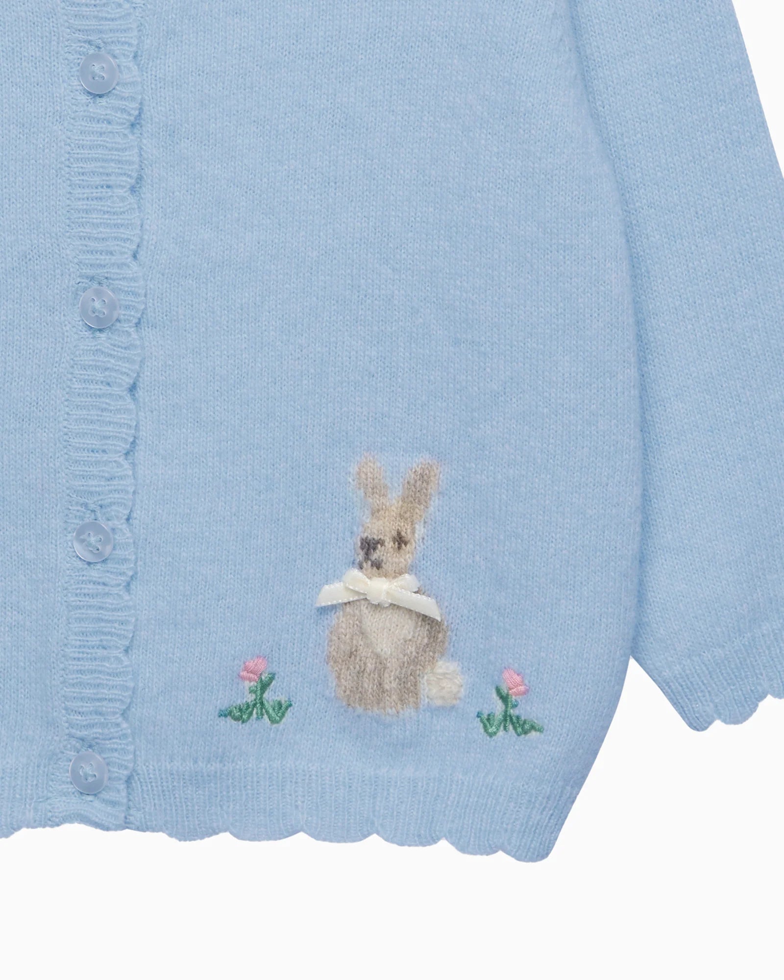 Baby Duck and Bunny Cardigan - TINY WHISPERS