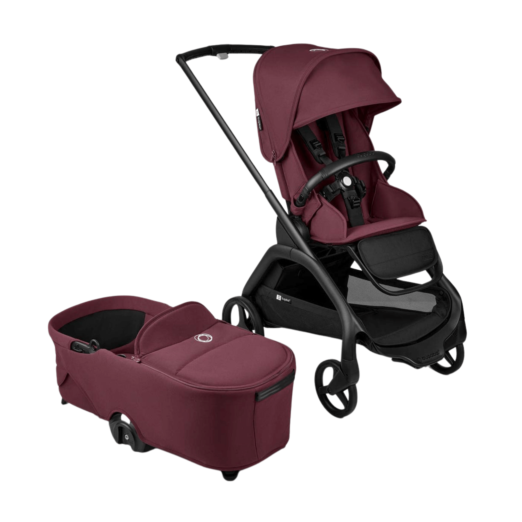 Bugaboo Dragonfly Complete Lightweight Compact Stroller + Bassinet - TINY WHISPERS