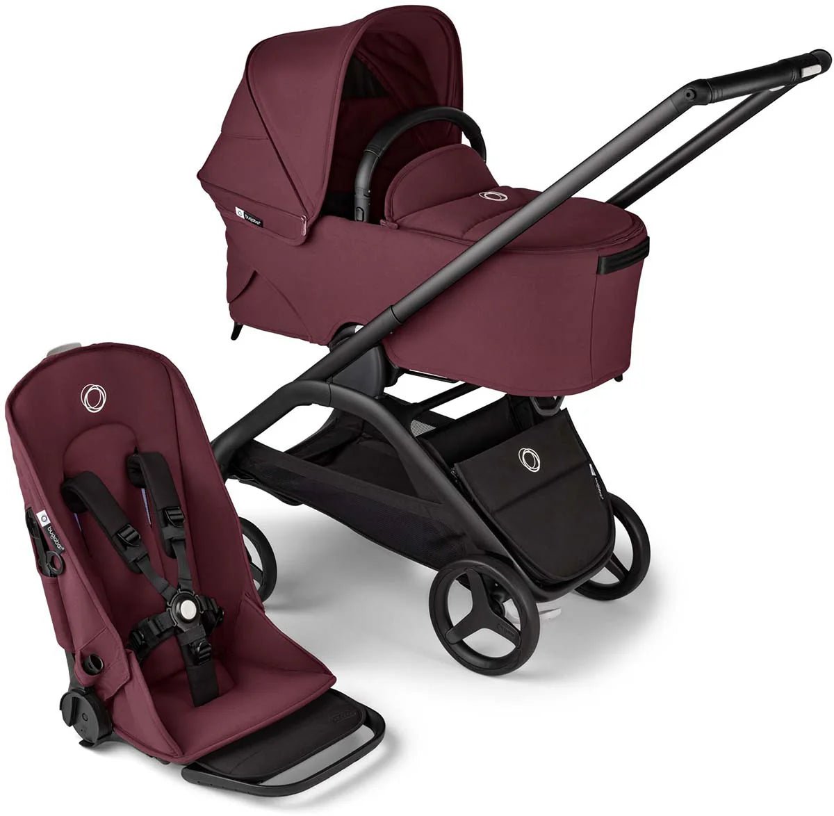 Bugaboo Dragonfly Complete Lightweight Compact Stroller + Bassinet - TINY WHISPERS