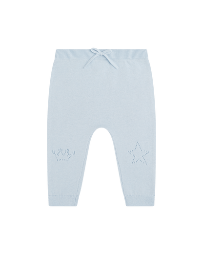 Cashmere Pointelle Crown Crawler Set - TINY WHISPERS