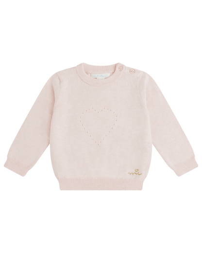 Cashmere Pointelle Crown Crawler Set - TINY WHISPERS