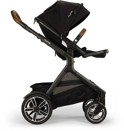 DEMI Next Stroller with Rider Board - Caviar - TINY WHISPERS