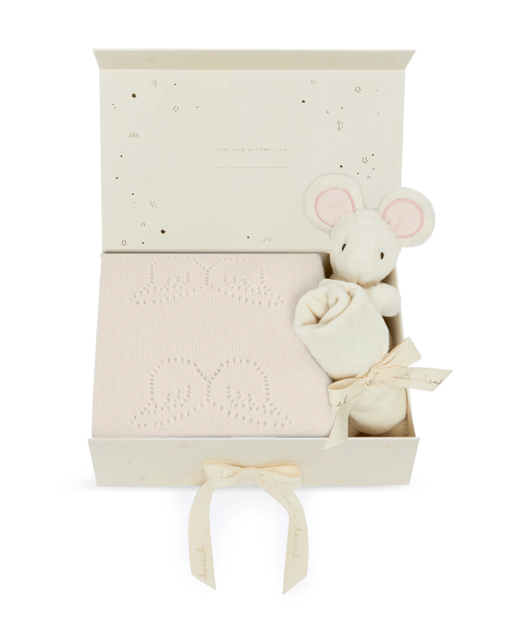 First Keepsakes: Cashmere Blanket & Buddy Gift Set - TINY WHISPERS