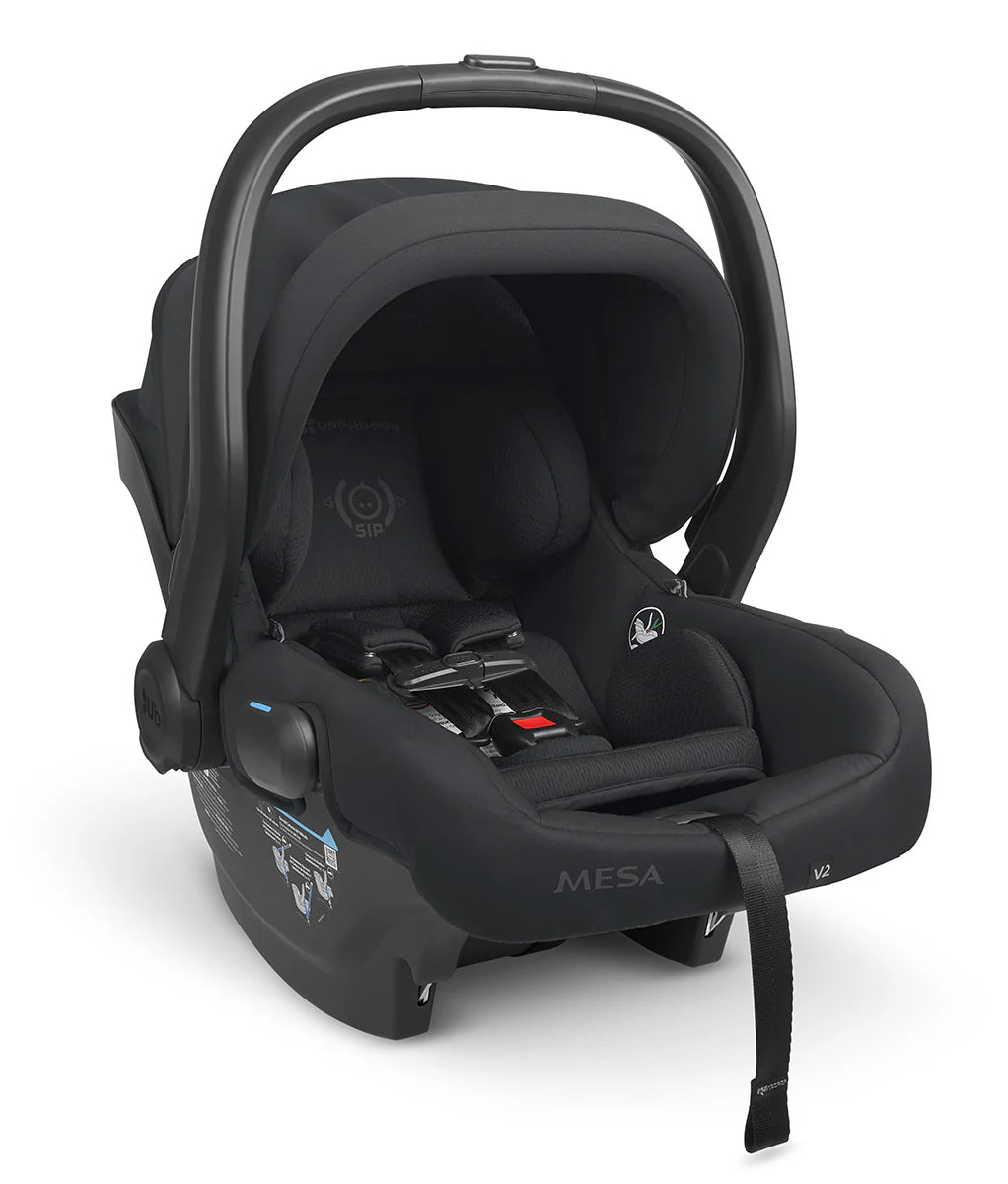 MESA V2 Lightweight Infant Car Seat - Jake (Charcoal) - TINY WHISPERS