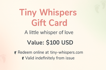 TINY WHISPERS GIFT CARD - TINY WHISPERS
