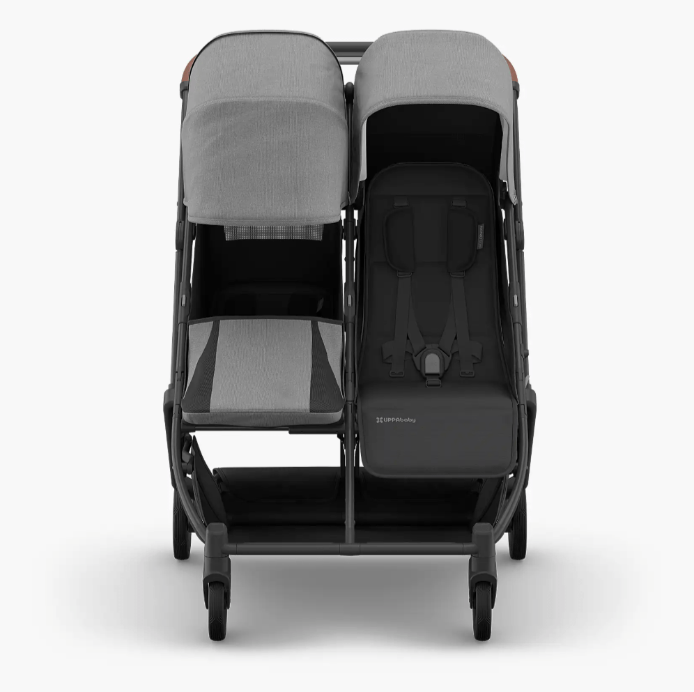 UPPABABY Minu Duo Lightweight Double Stroller – Compact & Travel - Friendly for Twins (0–4 Yrs) - TINY WHISPERS