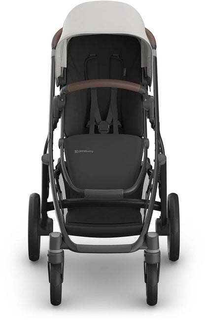 Vista V3 Single - To - Double Stroller - Savannah (Pearl Gray Jacquard) - TINY WHISPERS