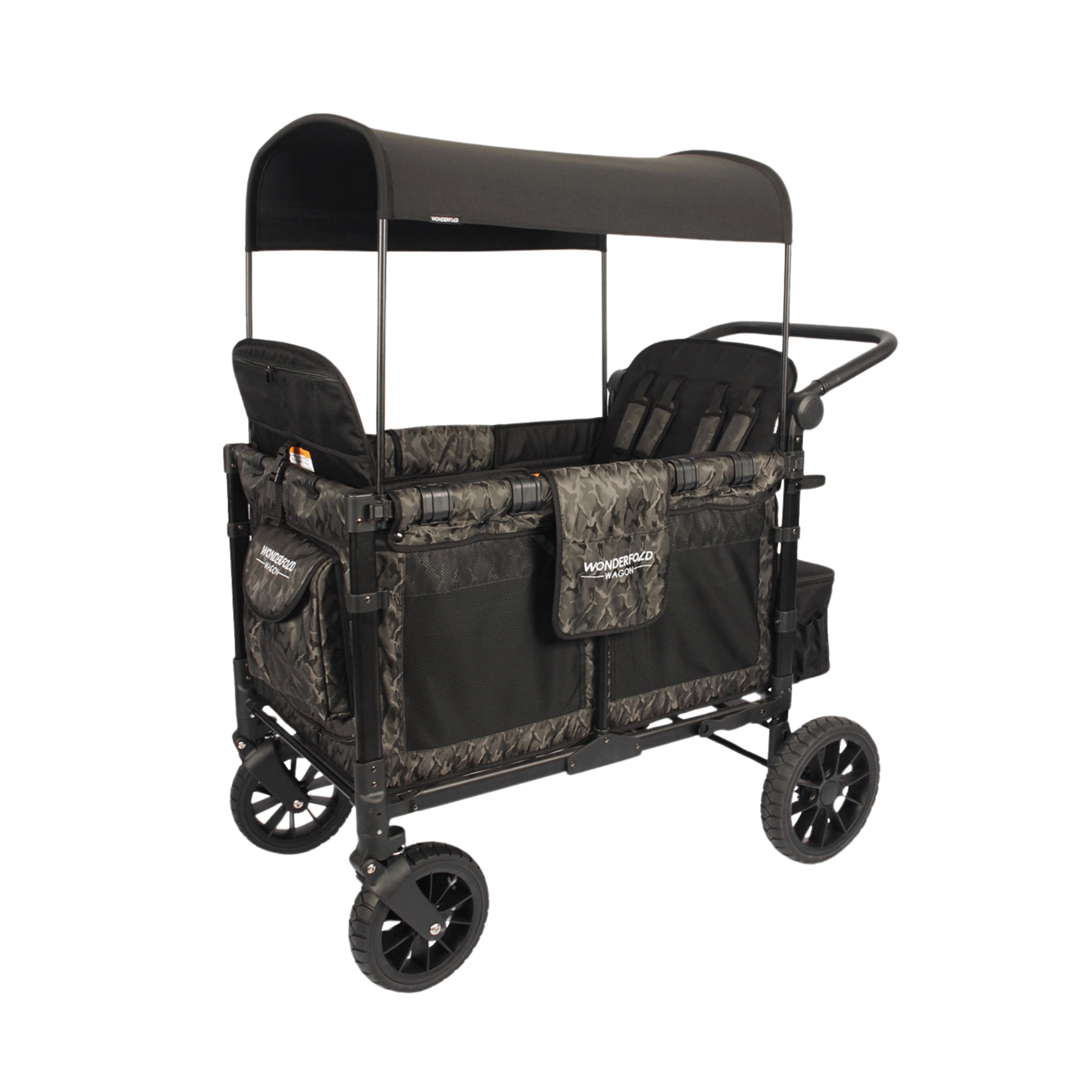 WONDERFOLD W4 Luxe Multifunctional Quad (4 Seater) Stroller Wagon - TINY WHISPERS